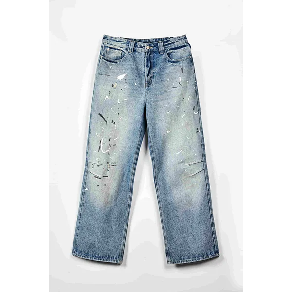 painted jeans